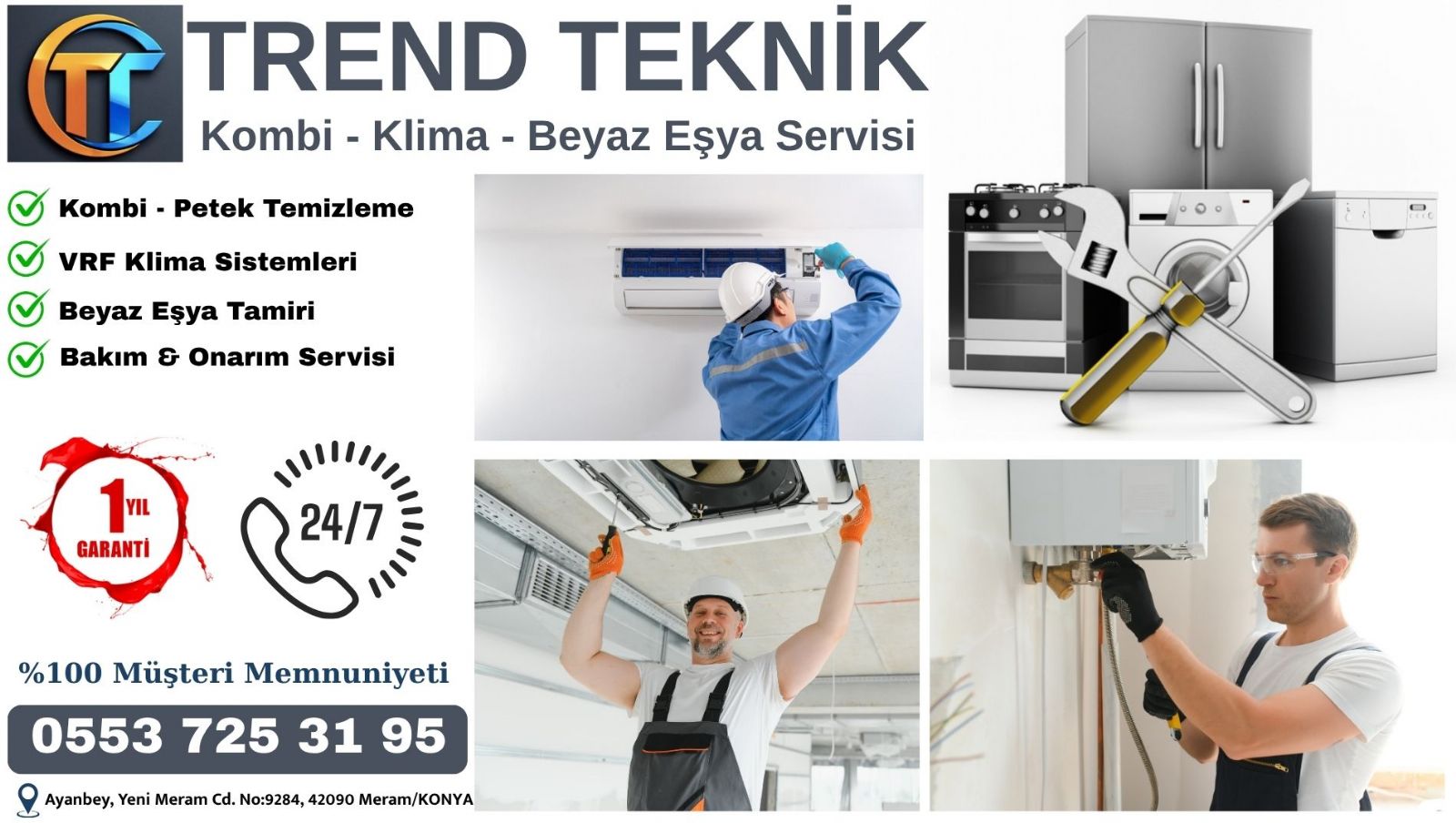 Meram Demirdöküm Servisi